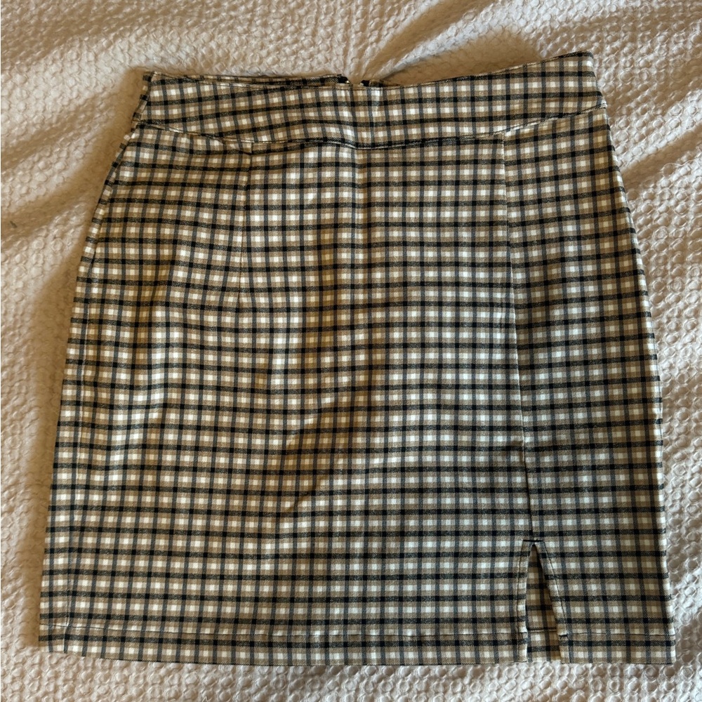 Plain Mini Skirt